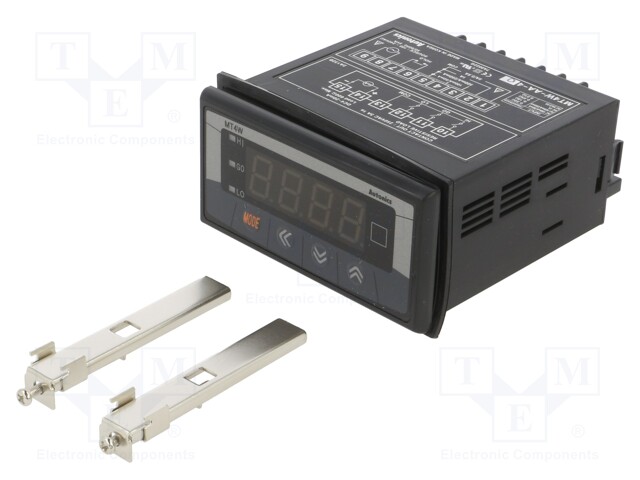 Module: meter; AC current; 100÷240VAC; on panel; Display: LED; MT4W
