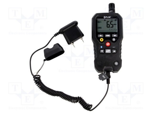Thermo-hygrometer; LCD,bargraph,with a backlit; Sampling: 2x/s