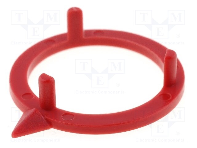 Pointer; polyamide; red; 21mm; -20÷70°C; Application: G21