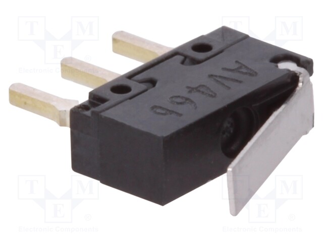 Microswitch SNAP ACTION; with lever; SPDT; 0.5A/30VDC; ON-(ON)