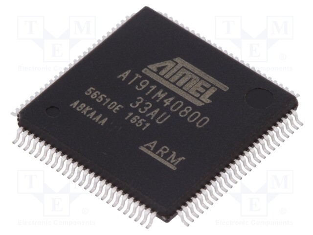 ARM7TDMI microcontroller; SRAM: 8kB; LQFP100; 1.8÷3.6VDC