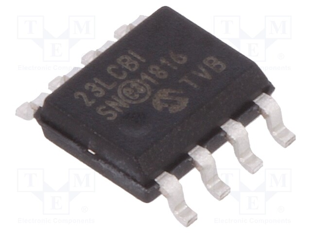 SRAM memory; SRAM; 128kx8bit; 2.5÷5.5V; 20MHz; SO8; Interface: SPI