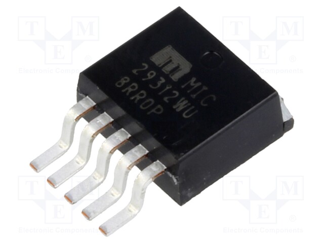 IC: voltage regulator; LDO,linear,adjustable; 1.24÷15V; 3A; TO263