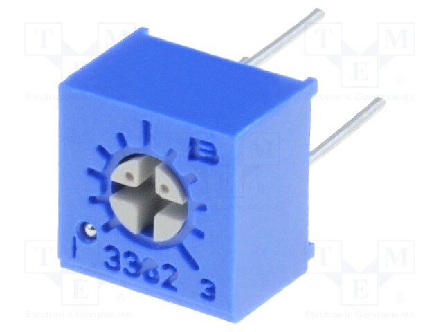 Potentiometer: mounting; single turn,horizontal; 5kΩ; 500mW; ±10%