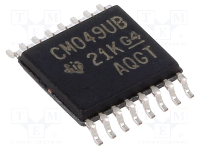 IC: digital; NOT; Ch: 6; IN: 1; CMOS; SMD; TSSOP16; 3÷18VDC; -55÷125°C