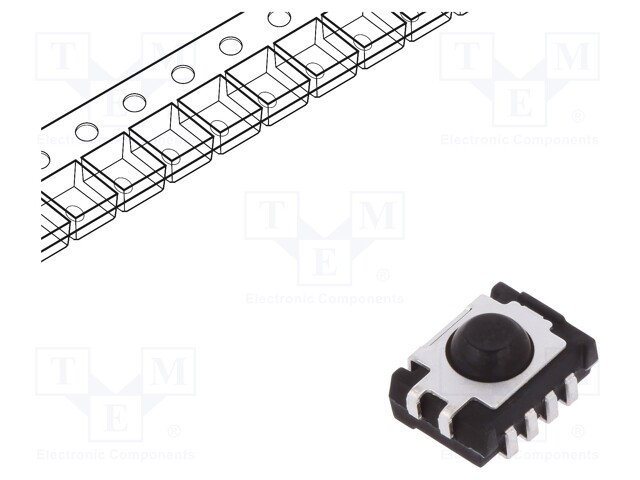 Integrated IR receiver; 33kHz; 50°; 2.5÷5.5V