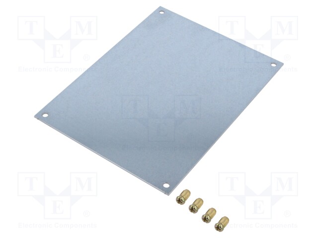 Mounting plate; steel sheet; SCAME-653.03; Series: ALUBOX