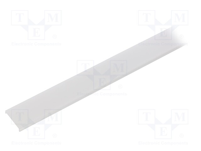 Cover for LED profiles; satin; 1m; LIGER-22; push-in