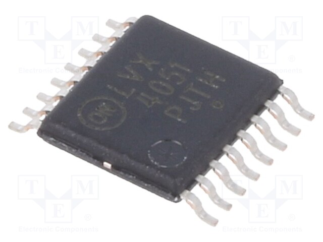 IC: digital; 8bit,analog,demultiplexer,multiplexer; Ch: 1; CMOS