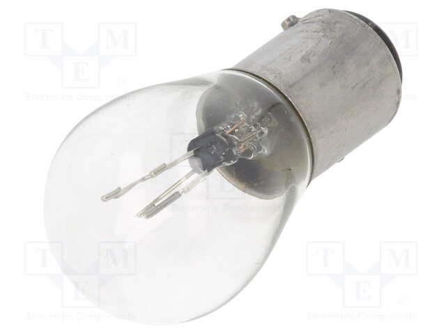 Filament lamp: automotive; W2x4.6d; transparent; 24V; 1.2W