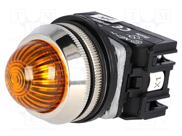 Control lamp; 30mm; NEF30; -15÷30°C; Illumin: LED,filament lamp