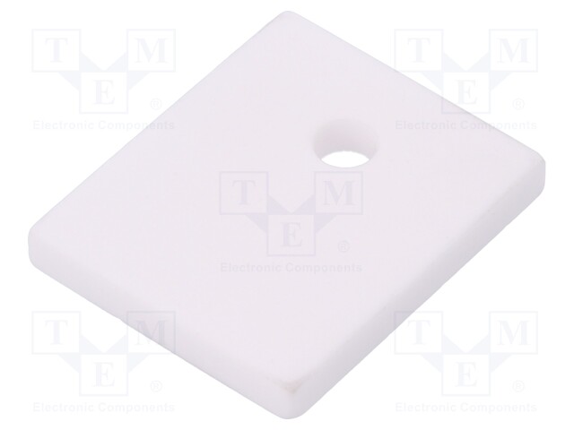 Heat transfer pad: ceramic; TO218,TO247; L: 21mm; W: 25mm; D: 3mm