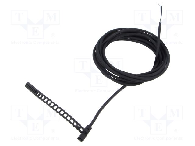 Sensor: temperature; NTC; 10kΩ; Len: 3m; Body dim: 6x6x20mm; 3435K