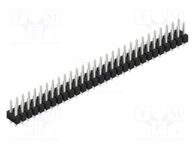 Connector: pin strips; pin header; male; PIN: 58; 2.54mm; THT; 2x29