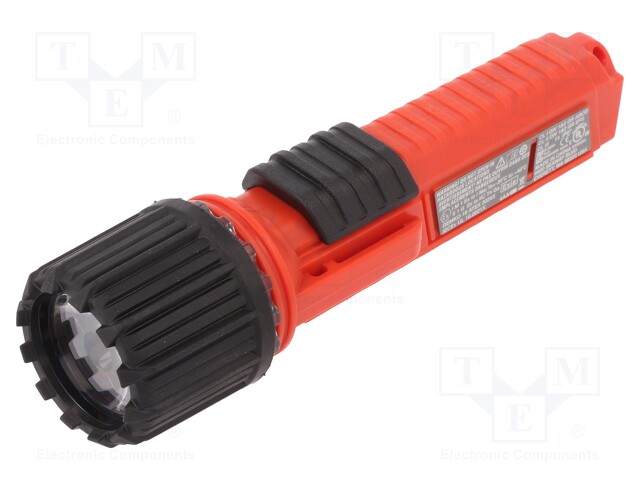 LED torch; 172x47x47mm; Features: waterproof enclosure; 140g