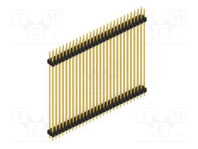 Connector: pin strips; pin header; male; PIN: 56; 2.54mm; THT; 2x28