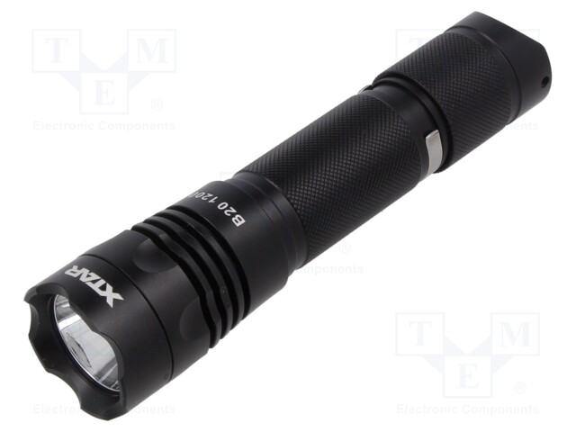 Torch: LED; L: 146.3mm; 30/270/600/1200lm; Ø: 34.5mm; IPX8