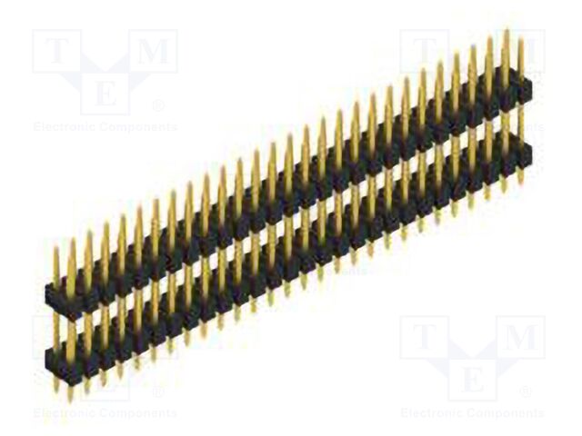 Connector: pin strips; pin header; male; PIN: 56; 2.54mm; THT; 2x28