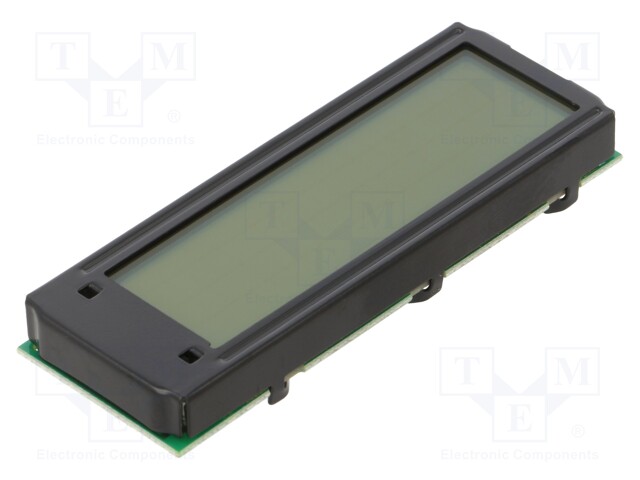 Display: LCD; alphanumeric; 4x20; white; 75x26.8x10.8mm; LED
