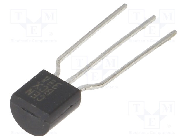 Transistor: NPN; bipolar; Darlington; 60V; 0.5A; TO92