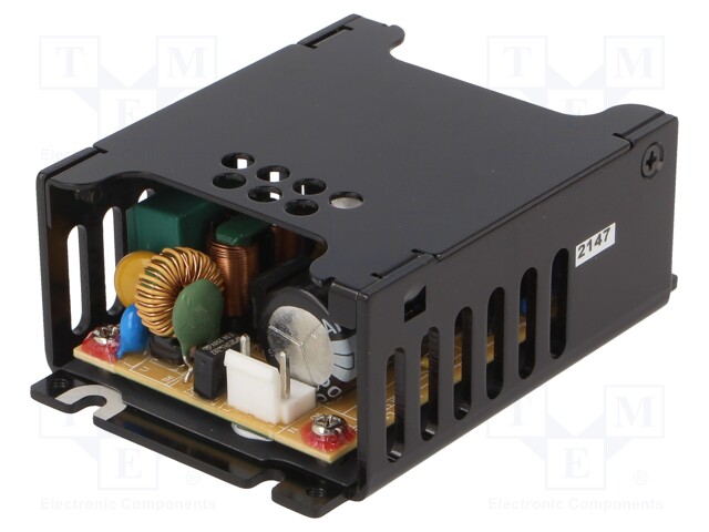 Power supply: switched-mode; 50W; 120÷370VDC; 90÷264VAC; 5VDC; 8A