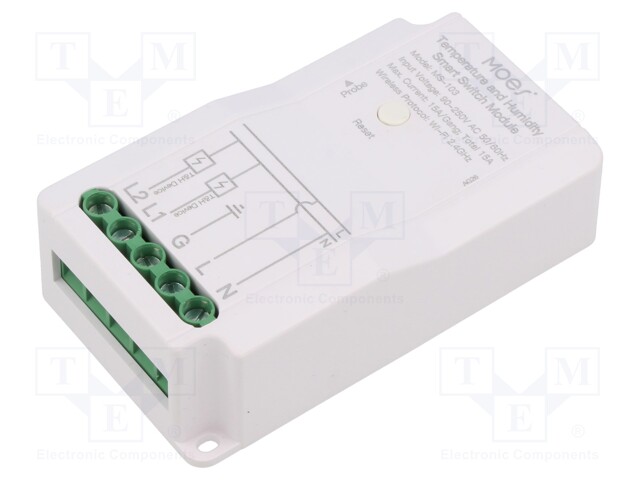 Wireless temperature sensor; 90÷250VAC; Ch: 2; WIFI