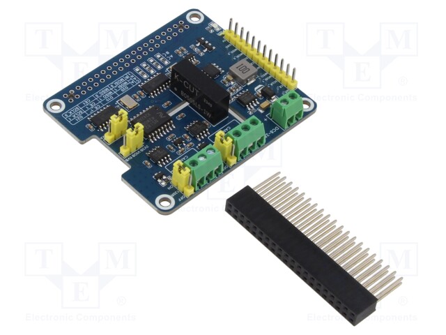 Expansion board; CAN 2.0B,CAN FD,SPI; MCP2518FD; 40pin; 5VDC