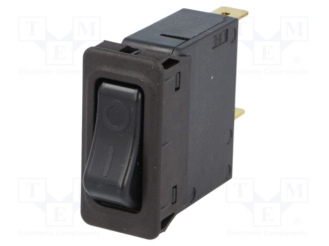 Circuit breaker; Urated: 240VAC; 32VDC; 20A; SPST; Poles: 1; SNAP-IN