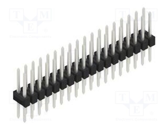 Connector: pin strips; pin header; male; PIN: 36; 2.54mm; THT; 2x18