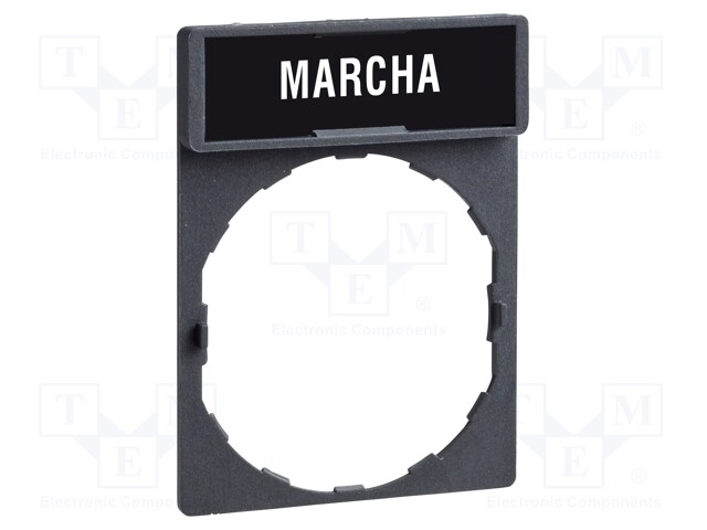 30MM X 40MM LEGEND HOLDER, CONTROL UNIT