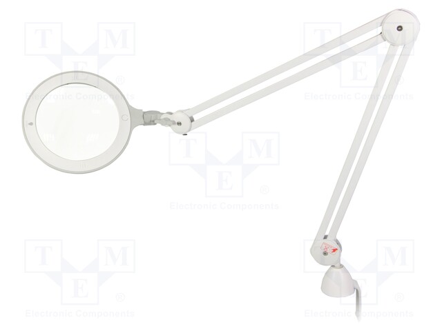 Desktop magnifier with backlight; Mag: 3dpt; Illumination: LED