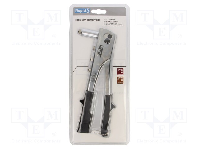Hand riveting press; 3.2mm,4mm,4.8mm