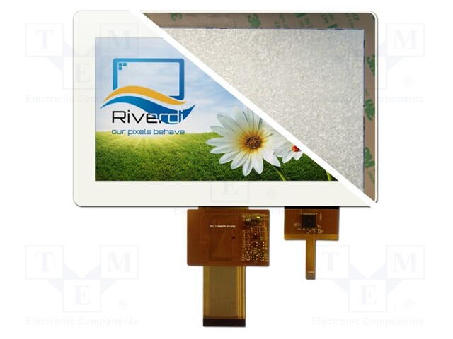 Display: TFT; 7"; 800x480; Illumin: LED; Dim: 179.96x119x8mm