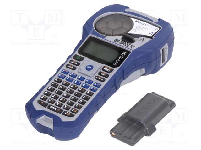 Label printer; Keypad: ABC; Display: graphical,LCD; M210