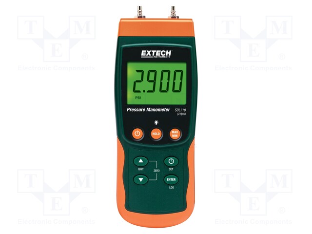 Logger: differential pressure; LCD,with a backlit