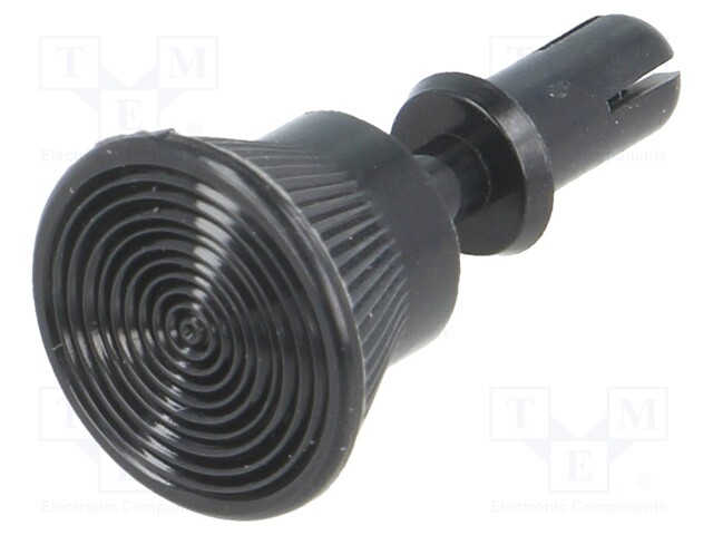 Rivet; polyamide; L.rivet: 8mm; Panel cutout diam: 4.1mm; UL94HB