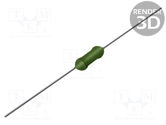 Resistor: metal film; THT; 68kΩ; 250mW; ±1%; Ø1.85x3.5mm; axial