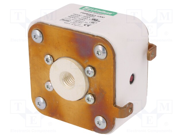 Fuse: fuse; ultra rapid; 1kA; 690VAC; 600VDC; ceramic,industrial