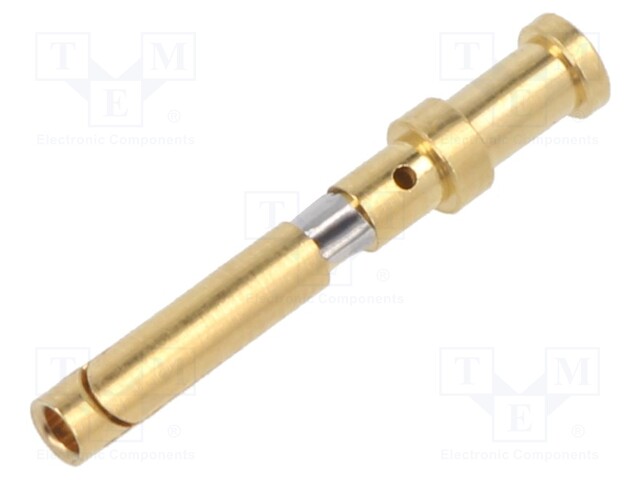 Contact; female; copper alloy; gold-plated; 1mm2; 18AWG; CD; 10A