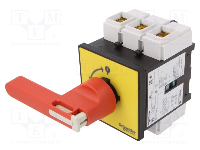 Main emergency switch-disconnector; Poles: 3; 125A; TeSys VARIO
