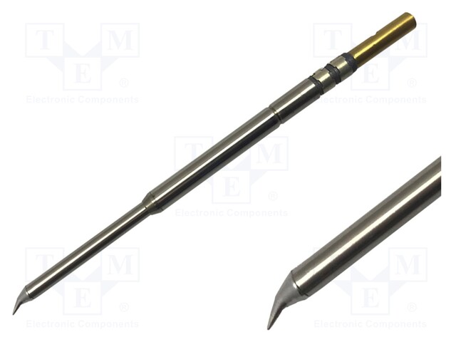 Tip; bent conical; 0.2mm; 357°C; for soldering station; CV-H2-UF
