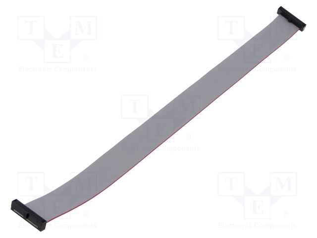 Ribbon cable with IDC connectors; Tape ph: 0.64mm; 228.6mm