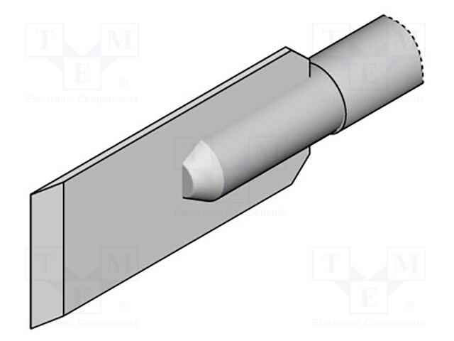 Tip; cutting,shovel; 0.65x13mm; longlife