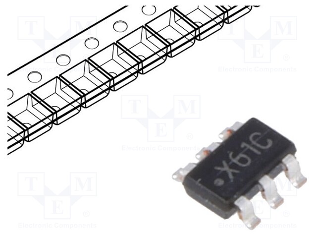 D/A converter; 12bit; Channels: 1; 2.7÷5.5V; TSOT23-6