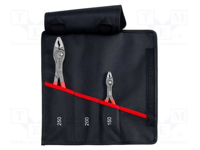 Kit: pliers; Features: handles with plastic grips; 2pcs; TwinGrip