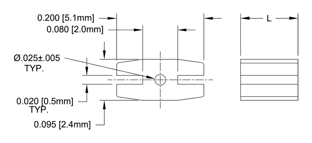 Spacer sleeve; LED; 10mm; black; UL94V-0; Mat: PVC; Holes no: 3