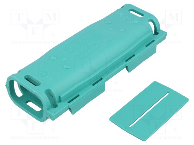 Gel cable joint; RELICON; polypropylene; IPX8; green; Y: 180mm