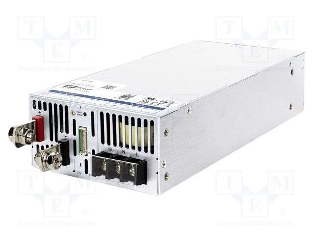 Power supply: switching; for building in; 1.5kW; 15VDC; 100A; 90%