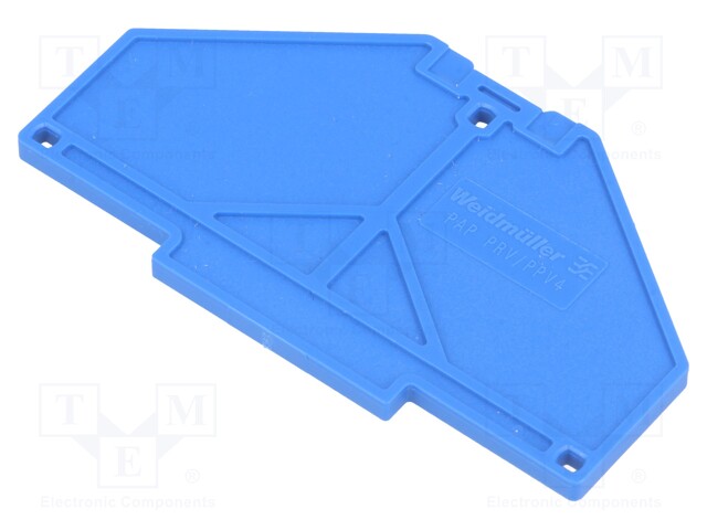 End piece; Application: PPV,PRV; ways: 4; blue; -25÷70°C; UL94V-0