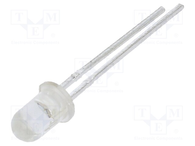 Phototransistor; T1; 3mm; 30V; 20°; 70mW; Front: convex; t(on): 15us